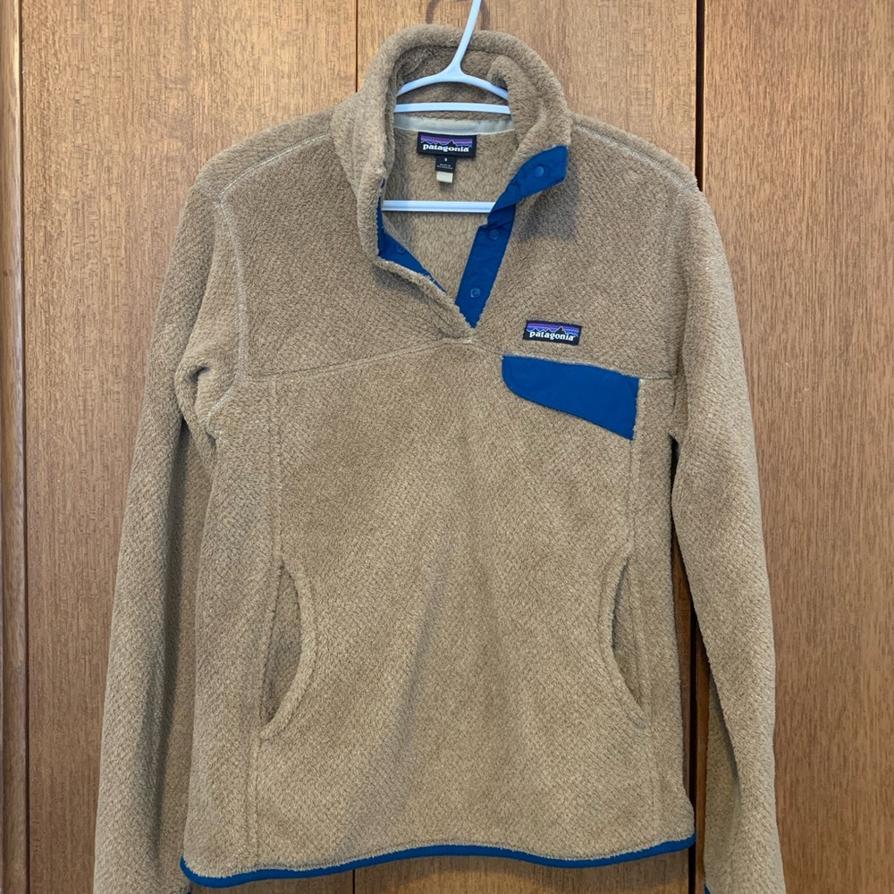 Patagonia Brown Fleece Pullover